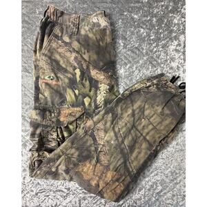 Mossy Oak Camo Cargo Pants Hunting Outdoor Mens Large Realtree Style